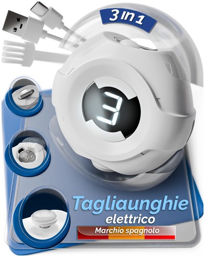 Tagliaunghie elettrico 1 - elettrico, 3