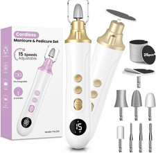 Lima per Unghie Elettrica, Set